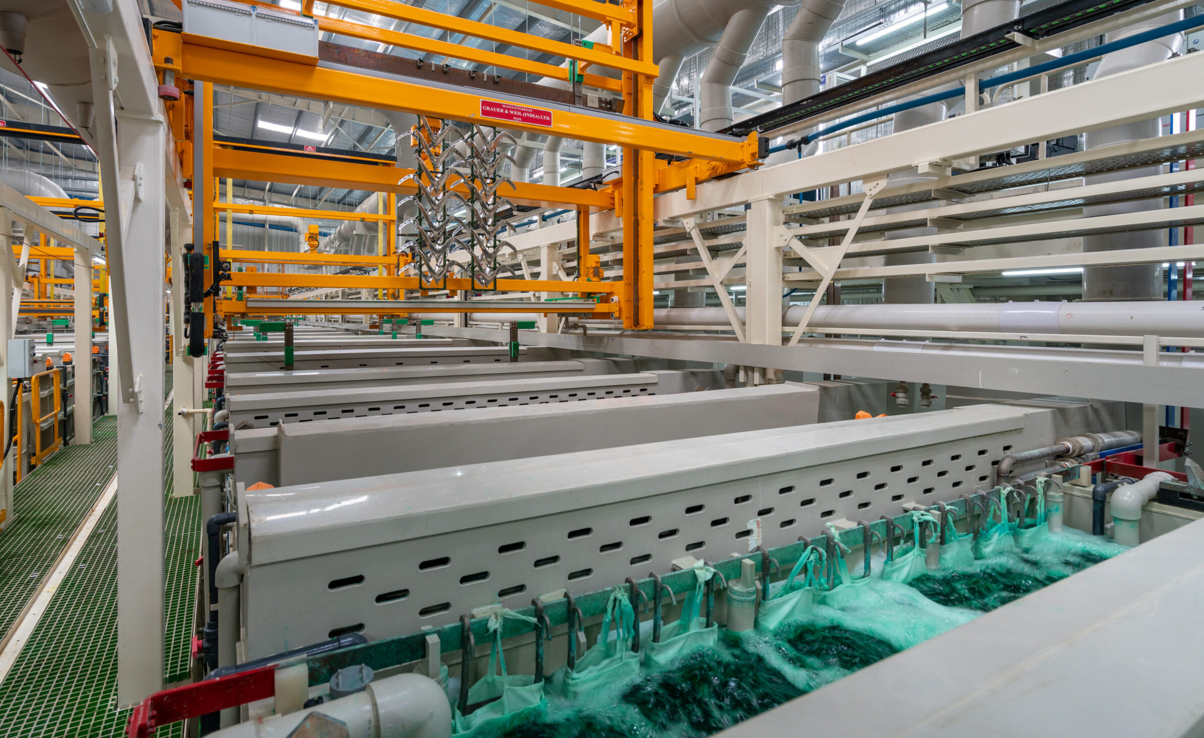 Rack Plating Plant - Growel